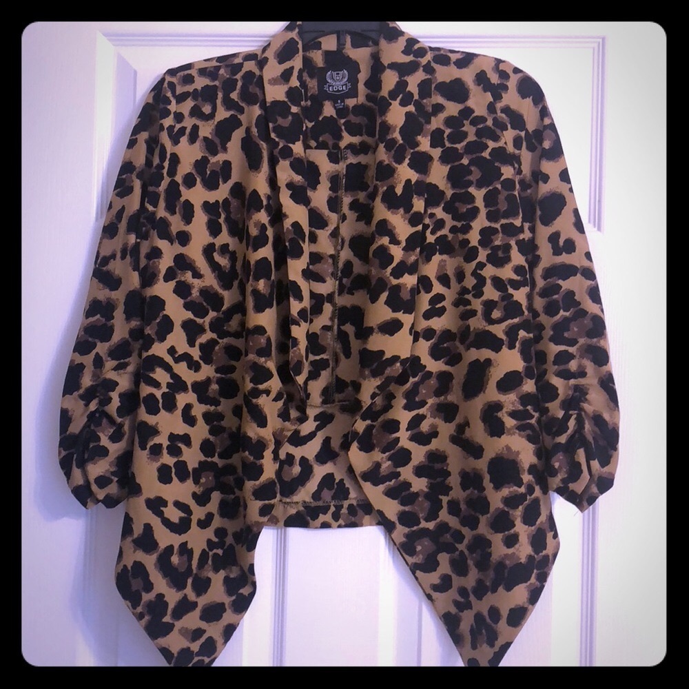 Leopard Blazer